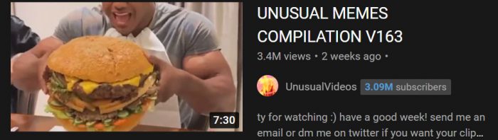 meme YouTube Video Thumbnail