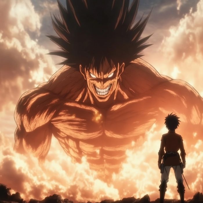 Goku in Attack on Titan