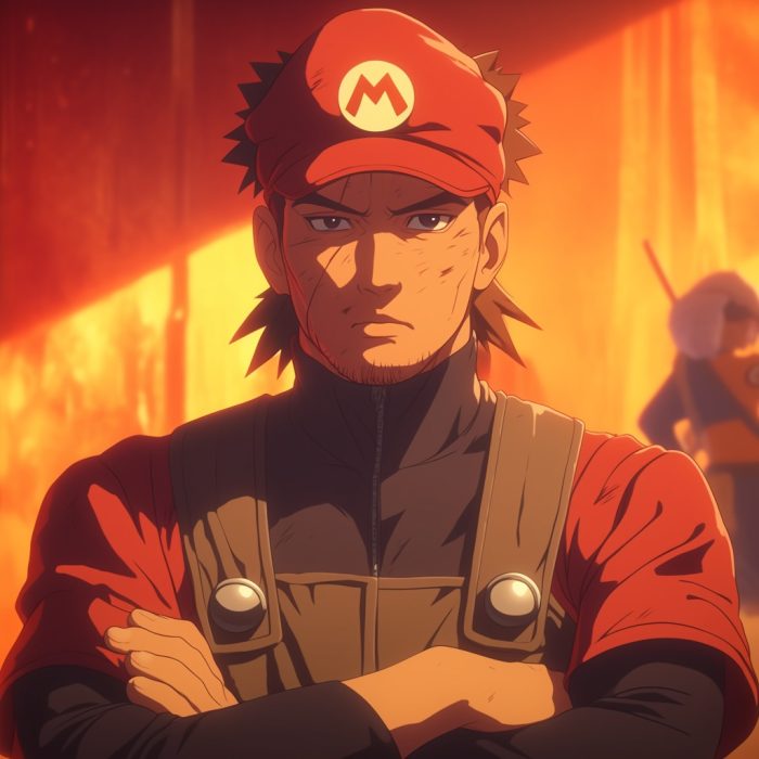 Mario in Naruto