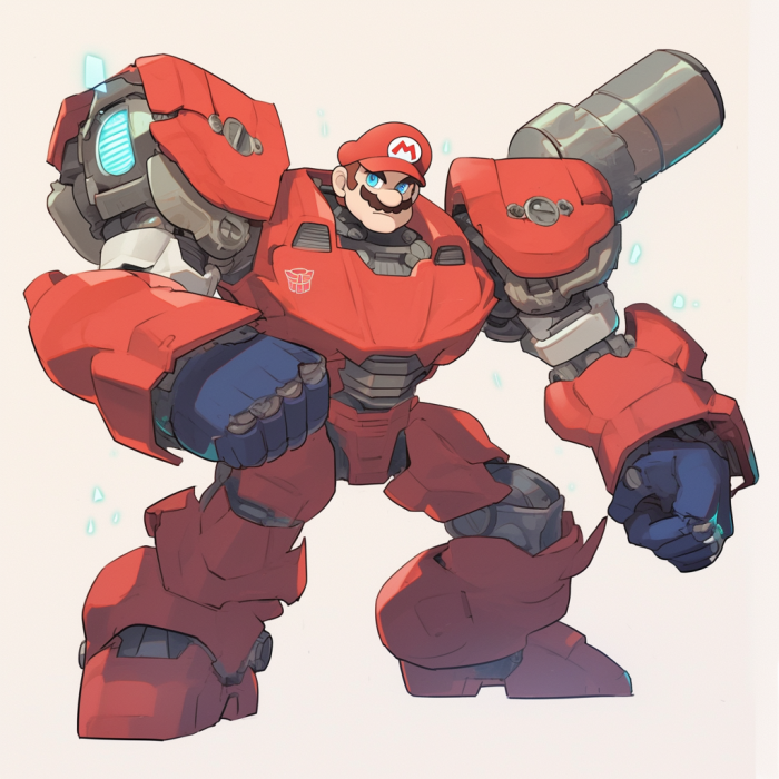 Mario as a Transformer