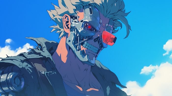 How to make The Terminator in the Dragon Ball Z Universe (in Midjourney)