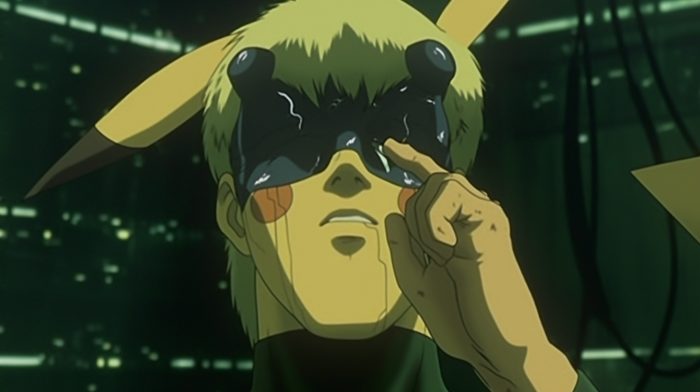 Pikachu in Ghost in the Shell Anime