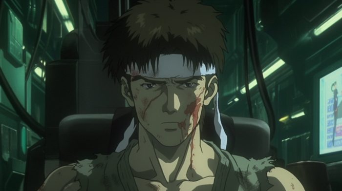 Ryu in Ghost in the Shell Anime