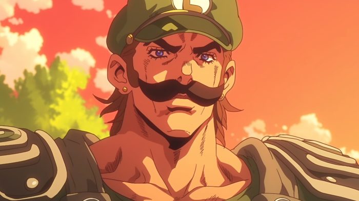 Super Mario in Jojo's Bizzare Adventure