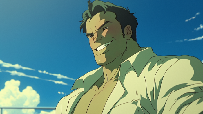 Hulk in Ghost in the Shell Anime