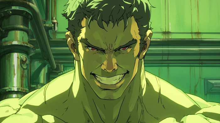 Hulk in Ghost in the Shell Anime