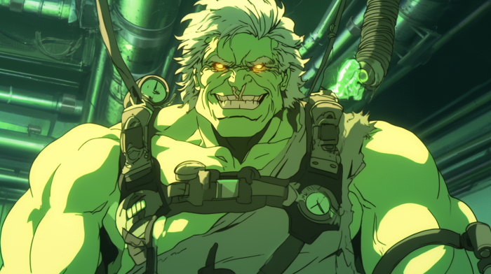 Hulk in Ghost in the Shell Anime