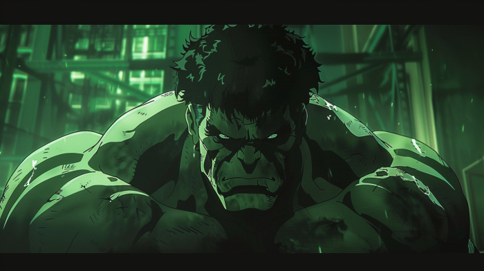 Hulk in Ghost in the Shell Anime