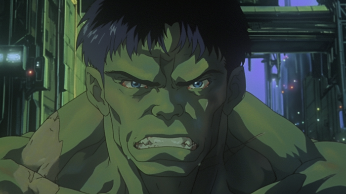 Hulk in Ghost in the Shell Anime