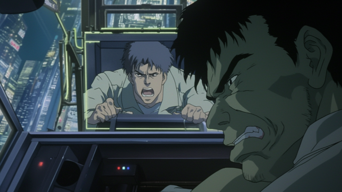 Hulk in Ghost in the Shell Anime