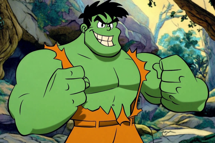 Hulk in the Flintstones