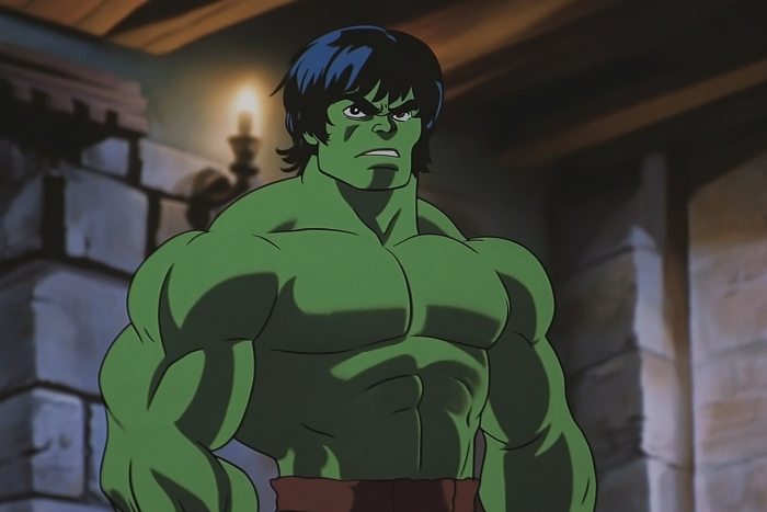 Hulk in the Flintstones