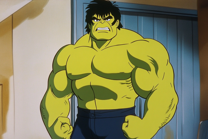 Hulk in the Flintstones