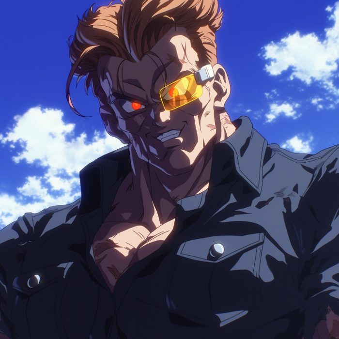 How to make The Terminator in the Dragon Ball Z Universe (in Midjourney)