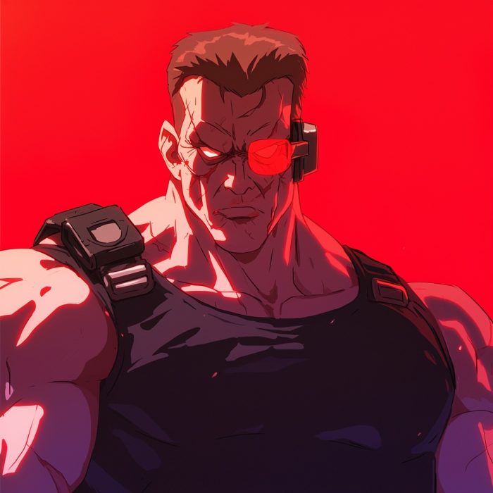 How to make The Terminator in the Dragon Ball Z Universe (in Midjourney)