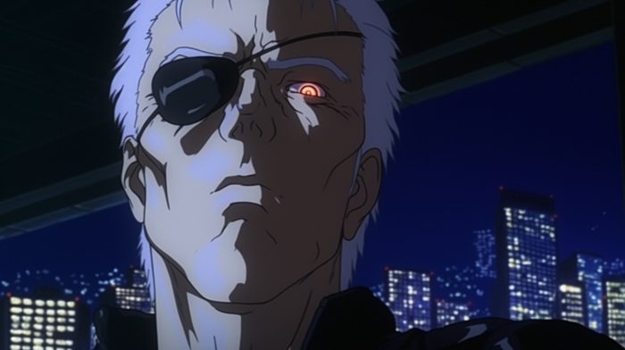 The Terminator in Ghost in the Shell Anime